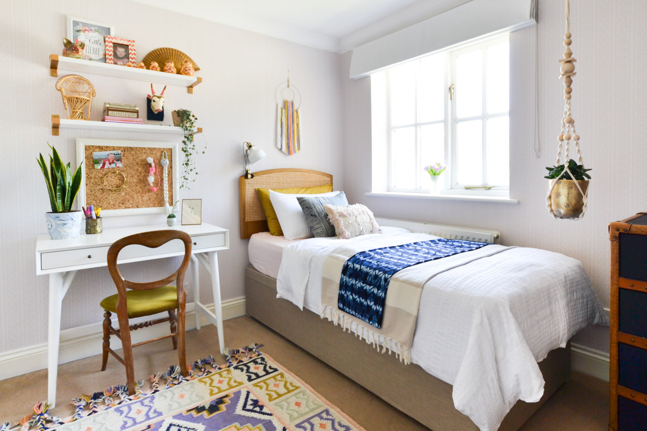 Global Boho Girl's Bedroom Design, Mortlake - Emmerson and Fifteenth