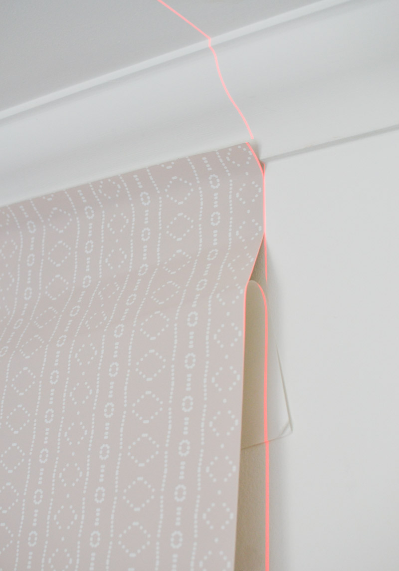 How To Hang Removable Wallpaper 5 Overlap Moulding Emmerson And Fifteenth
